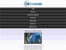 Tablet Screenshot of cb-controls.com